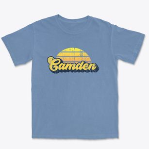 Camden Maine Sublime Sunset Premium Heavyweight T-shirt