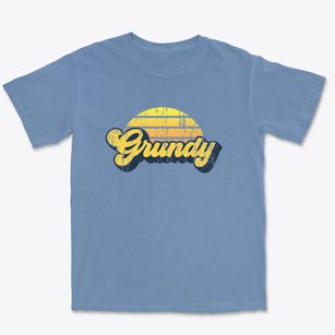 Grundy Virginia Sublime Sunset Premium Heavyweight T-shirt