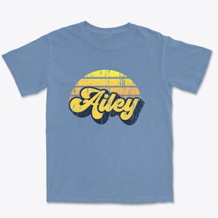 Ailey Georgia Sublime Sunset Premium Heavyweight T-shirt
