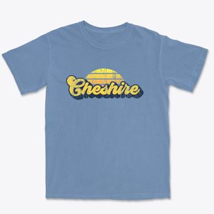 Cheshire Ohio Sublime Sunset Premium Heavyweight T-shirt