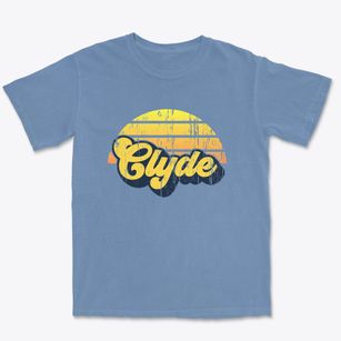 Clyde Missouri Sublime Sunset Premium Heavyweight T-shirt