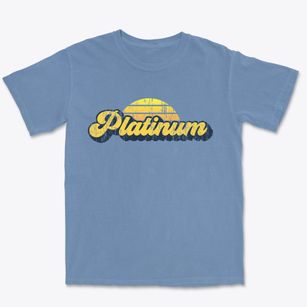 Platinum Alaska Sublime Sunset Premium Heavyweight T-shirt