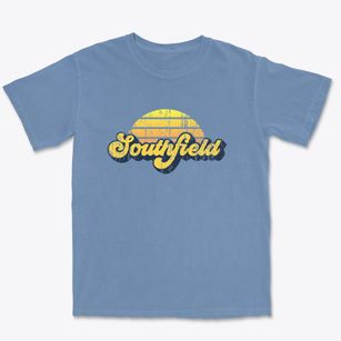Southfield Massachusetts Sublime Sunset Premium Heavyweight T-shirt