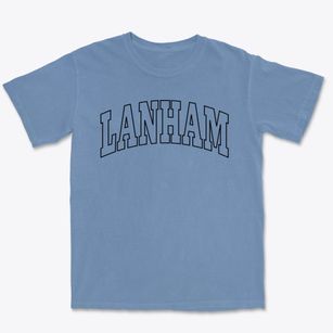 Lanham Maryland Trendy Block Premium Heavyweight T-shirt