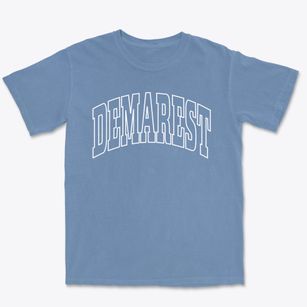 Demarest New Jersey Trendy Block Premium Heavyweight T-shirt