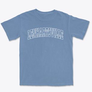 Lenhartsville Pennsylvania Trendy Block Premium Heavyweight T-shirt