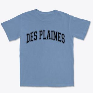 Des Plaines Illinois Varsity Premium Heavyweight T-shirt