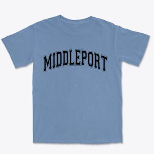 Middleport New York Varsity Premium Heavyweight T-shirt