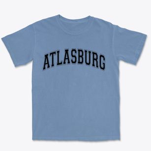 Atlasburg Pennsylvania Varsity Premium Heavyweight T-shirt