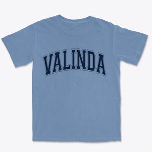 Valinda California Varsity Premium Heavyweight T-shirt