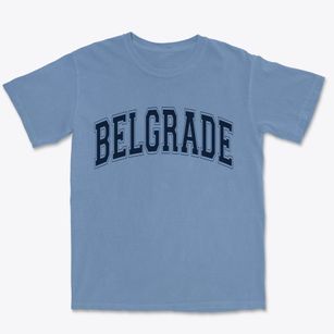 Belgrade Montana Varsity Premium Heavyweight T-shirt