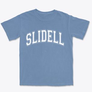 Slidell Louisiana Varsity Premium Heavyweight T-shirt