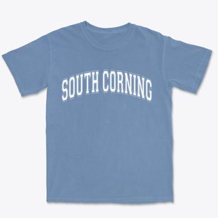 South Corning New York Varsity Premium Heavyweight T-shirt