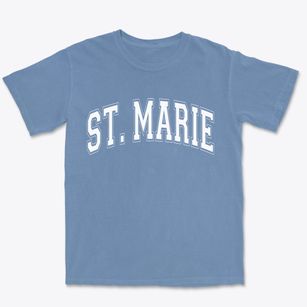 St. Marie Montana Varsity Premium Heavyweight T-shirt