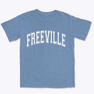 Freeville New York Varsity Premium Heavyweight T-shirt