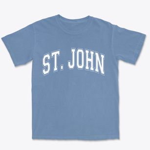 St. John North Dakota Varsity Premium Heavyweight T-shirt