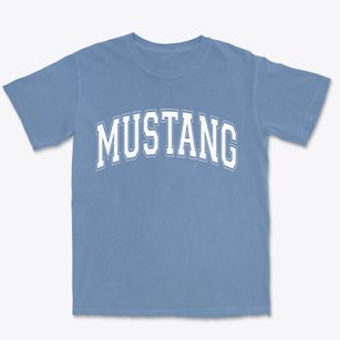 Mustang Texas Varsity Premium Heavyweight T-shirt