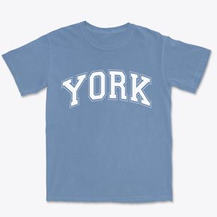 York Maine Varsity Premium Heavyweight T-shirt
