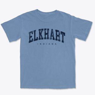 Elkhart Indiana Urban Vibe Premium Heavyweight T-shirt