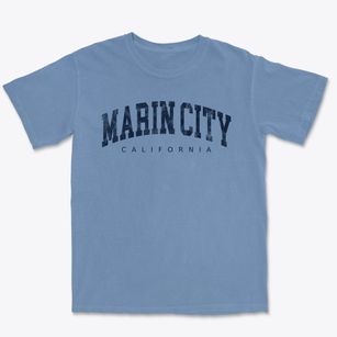 Marin City California Urban Vibe Premium Heavyweight T-shirt