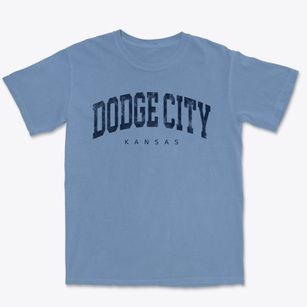 Dodge City Kansas Urban Vibe Premium Heavyweight T-shirt