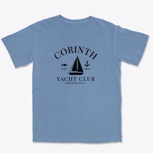 Corinth Maine Yacht Club Premium Heavyweight T-shirt