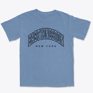 East Kingston New York Inline Premium Heavyweight T-shirt