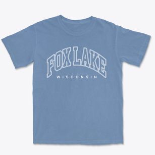 Fox Lake Wisconsin Inline Premium Heavyweight T-shirt