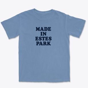 Estes Park Colorado Classic 70s Premium Heavyweight T-shirt