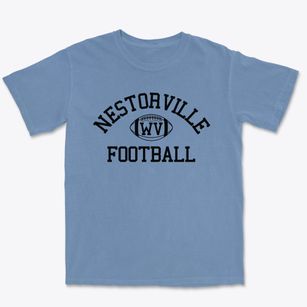 Nestorville West Virginia Football Premium Heavyweight T-shirt