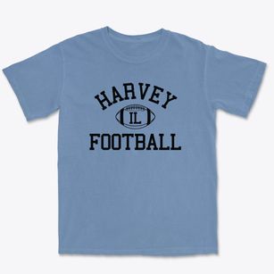 Harvey Illinois Football Premium Heavyweight T-shirt