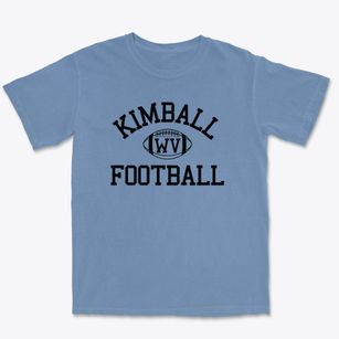 Kimball West Virginia Football Premium Heavyweight T-shirt