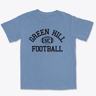 Green Hill North Carolina Football Premium Heavyweight T-shirt