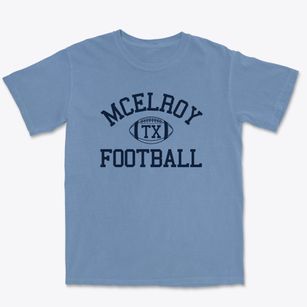 Mcelroy Texas Football Premium Heavyweight T-shirt