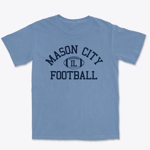 Mason City Illinois Football Premium Heavyweight T-shirt