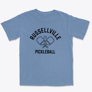 Russellville North Carolina Pickleball Premium Heavyweight T-shirt
