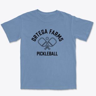 Ortega Farms Florida Pickleball Premium Heavyweight T-shirt