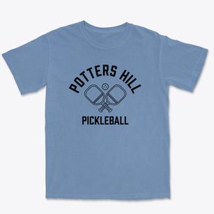 Potters Hill North Carolina Pickleball Premium Heavyweight T-shirt