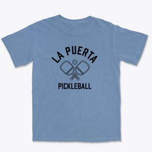 La Puerta Texas Pickleball Premium Heavyweight T-shirt