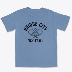 Bridge City Texas Pickleball Premium Heavyweight T-shirt