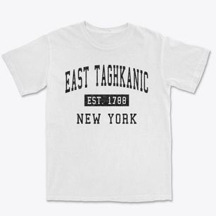 East Taghkanic New York Classic Established Premium Heavyweight T-shirt