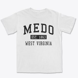 Medo West Virginia Classic Established Premium Heavyweight T-shirt