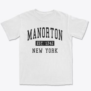 Manorton New York Classic Established Premium Heavyweight T-shirt