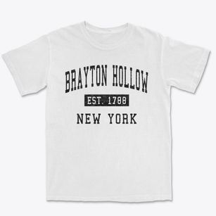Brayton Hollow New York Classic Established Premium Heavyweight T-shirt