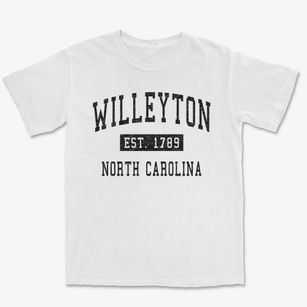 Willeyton North Carolina Classic Established Premium Heavyweight T-shirt