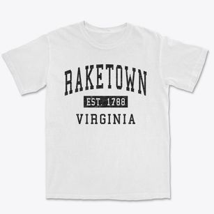 Raketown Virginia Classic Established Premium Heavyweight T-shirt