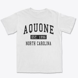 Aquone North Carolina Classic Established Premium Heavyweight T-shirt