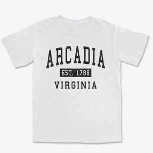 Arcadia Virginia Classic Established Premium Heavyweight T-shirt