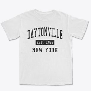 Daytonville New York Classic Established Premium Heavyweight T-shirt