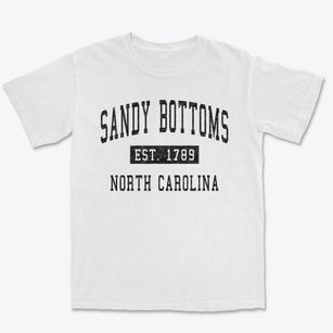 Sandy Bottoms North Carolina Classic Established Premium Heavyweight T-shirt
